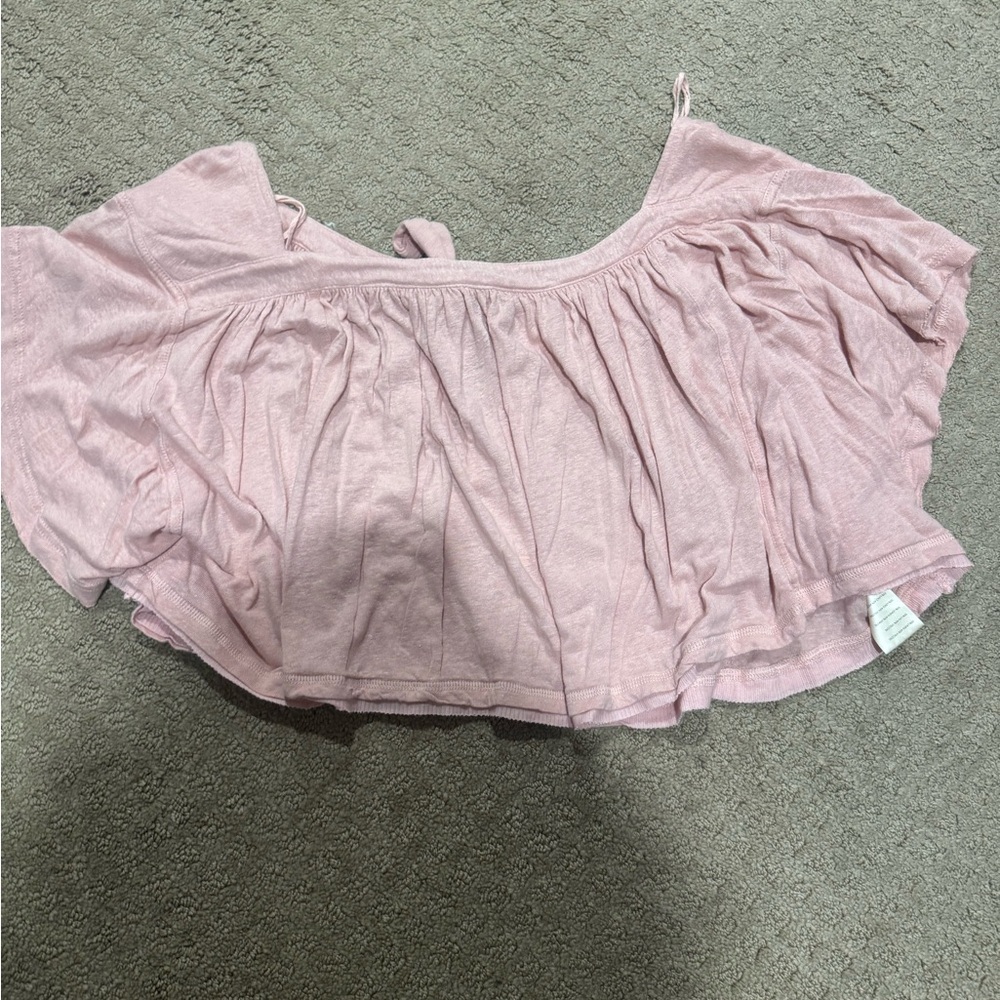 Free People Pink Top